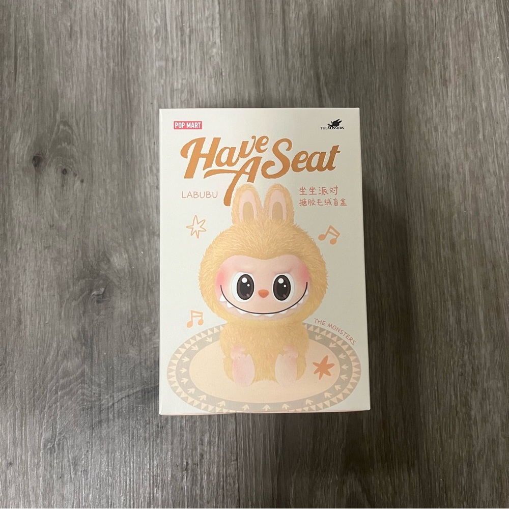 AUTHENTIC POPMART LABUBU Have A Seat Doll